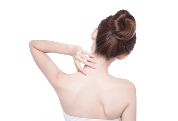 acne - upper back area